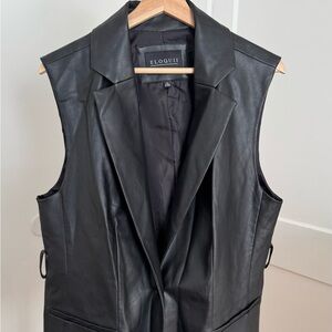 Eloquii Women's Sleek Black Vest